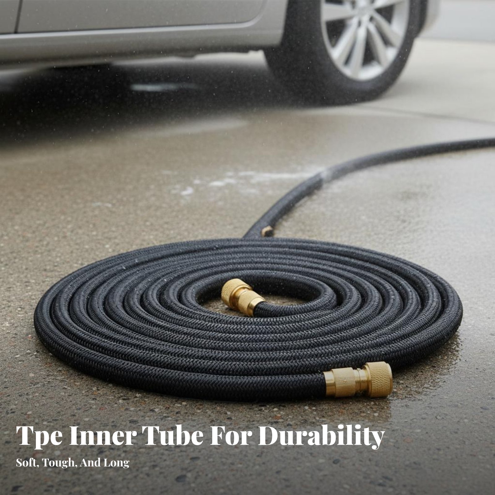 Gardening Tools In English - High Pressure Water Spray Leak-Resistant Design