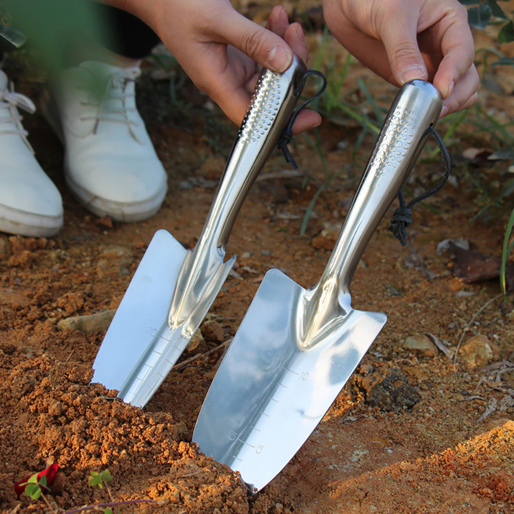 Gardening Tools For Seniors - 1Set Stainless Steel Hand Shovels Garden
