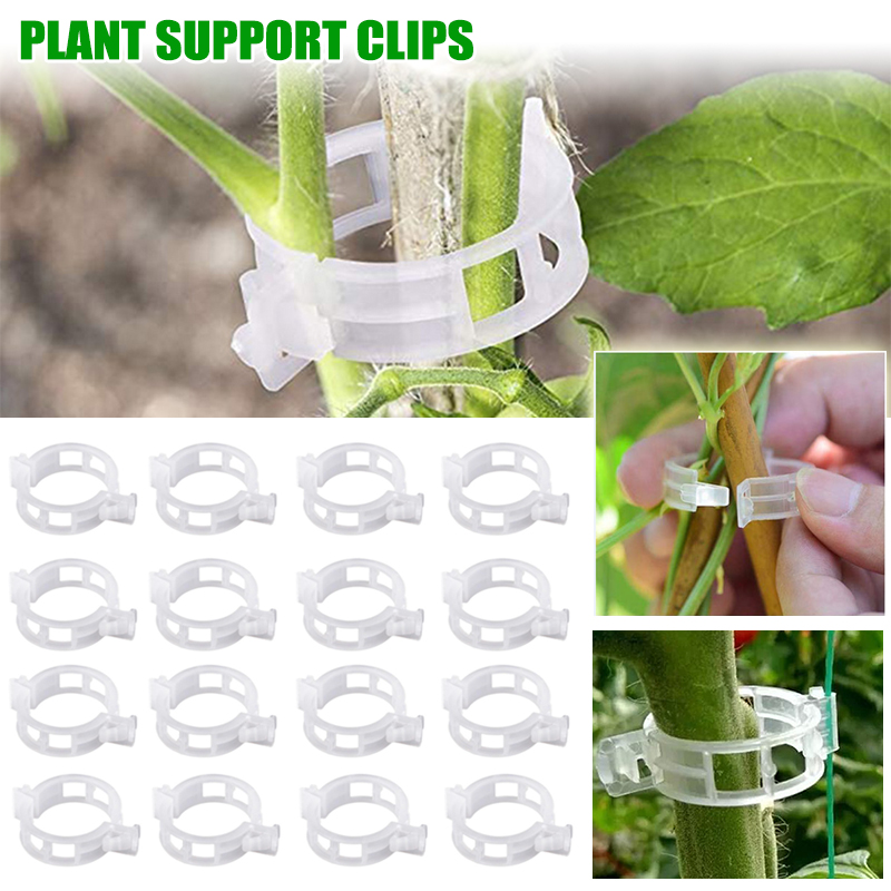 Gardening Tools Vegetables - Plant Clips Supports Reusable Plastic Connects