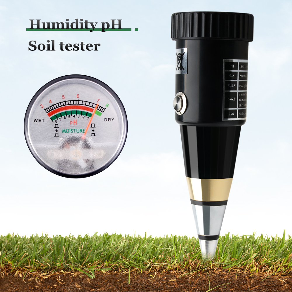 Soil Ph Meter - 2 in 1 Soil Moisture &