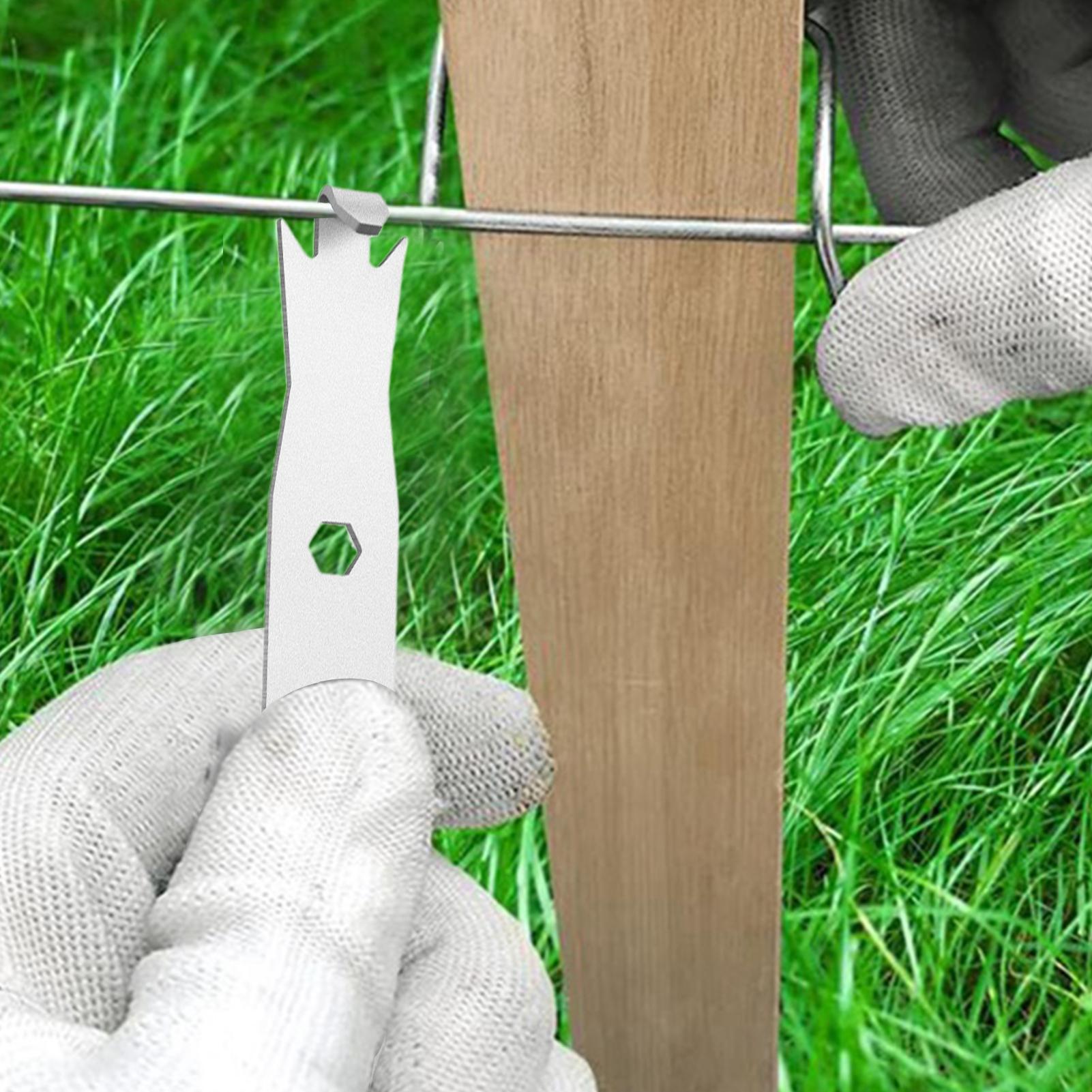 Gardening Tools For Women - Stainless Steel Cable Fixer Tightener Barb