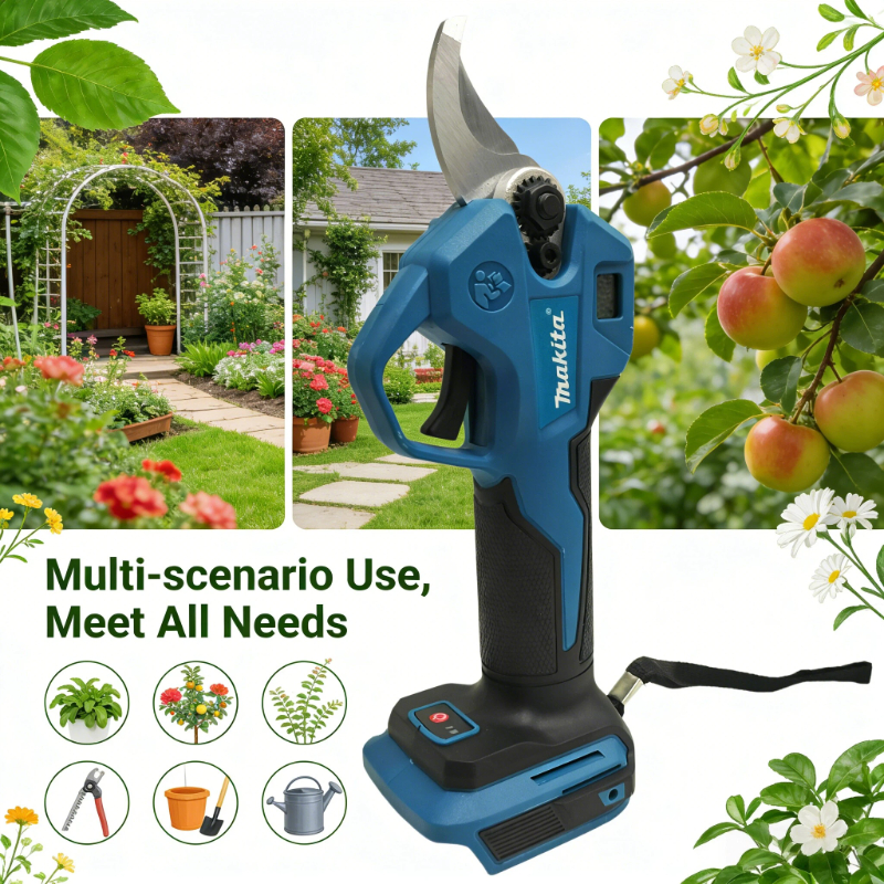 Essential Gardening Tools - Makita 18V Brushless Cordless Electric Pruning