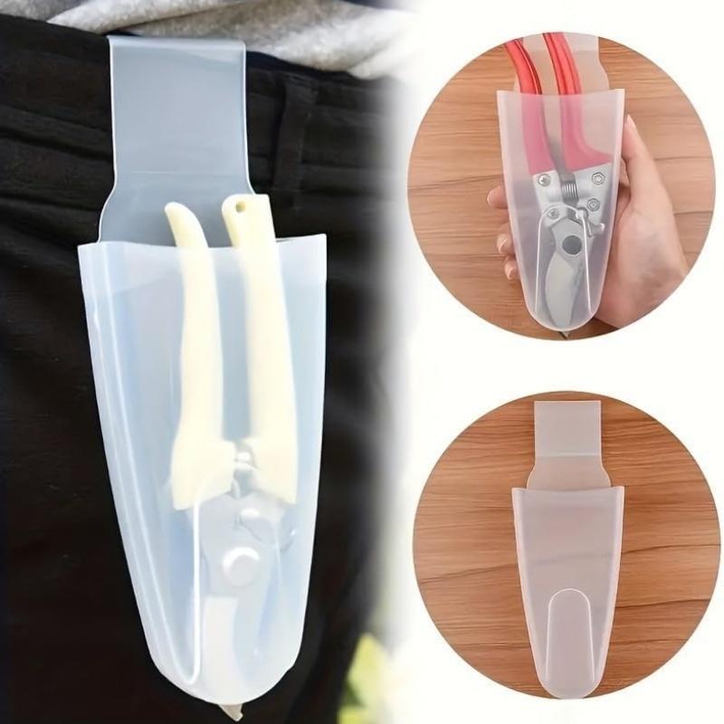 Essential Gardening Tools - Scissors Bag Transparent Plastics Gardening Tool