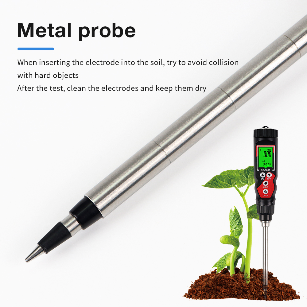 EC-8801 Portable Soil EC Meter – Soil Ph Meter Bewertung und Preis