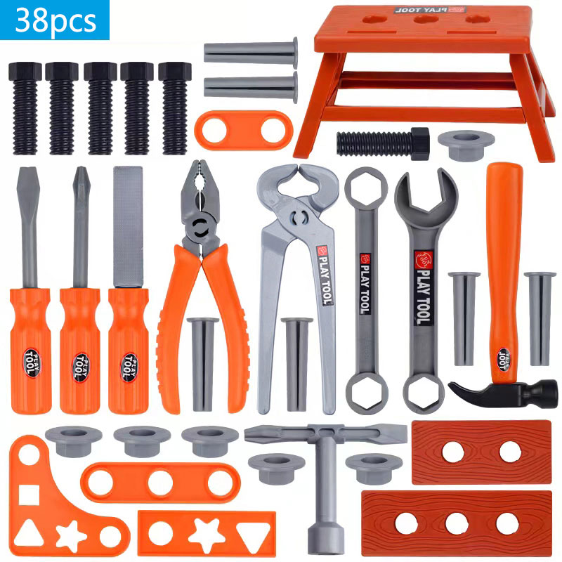 38pcs/39PCS/42PCS Toy Tool Box – Gardening Tools For 3 Year Old Bewertung und Preis