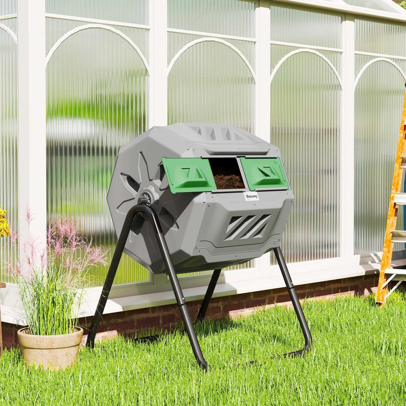 Outsunny Tumbling Compost Bin  – Compost Bin Bewertung und Preis