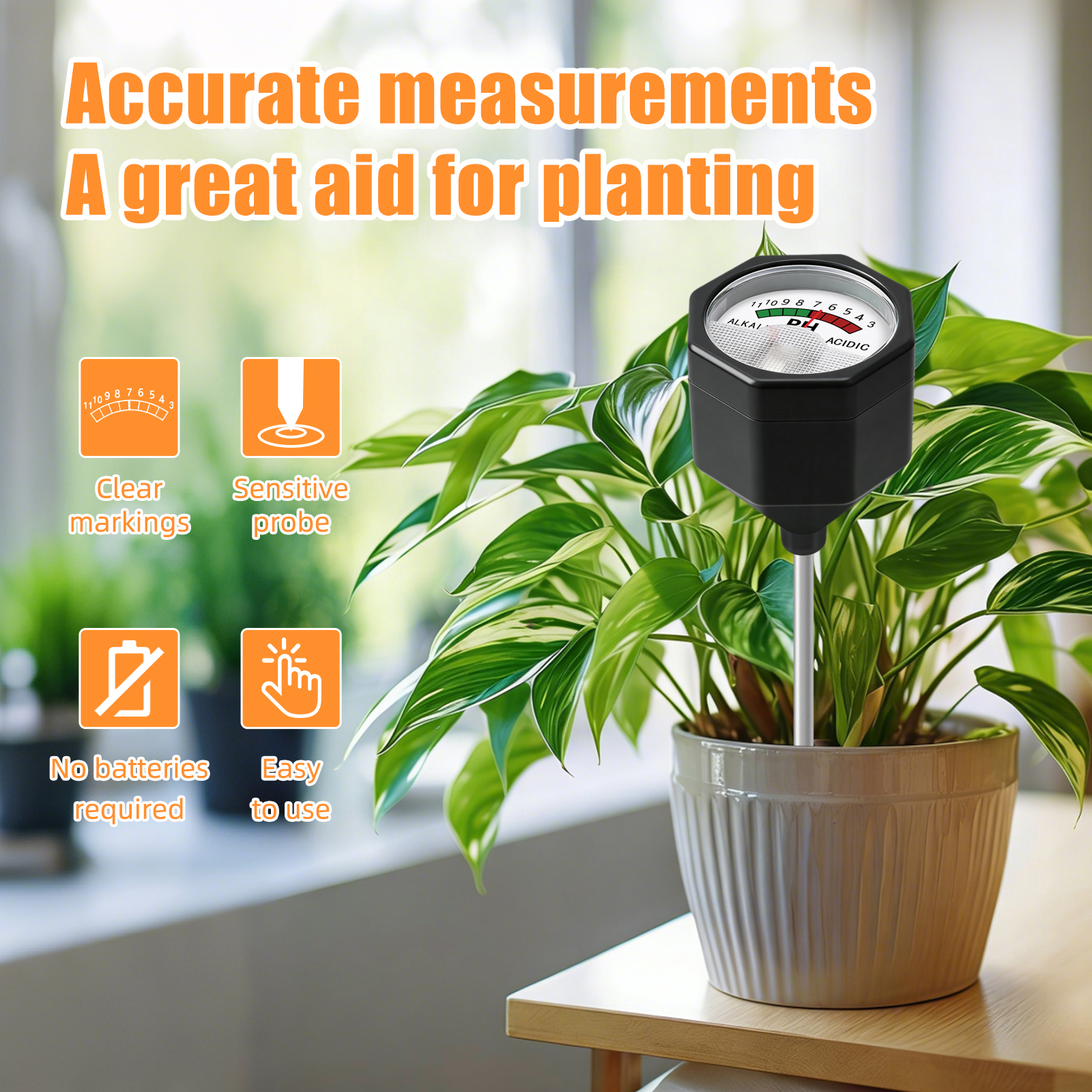 YAGO Soil pH Meter No Battery  – Soil Ph Meter Bewertung und Preis