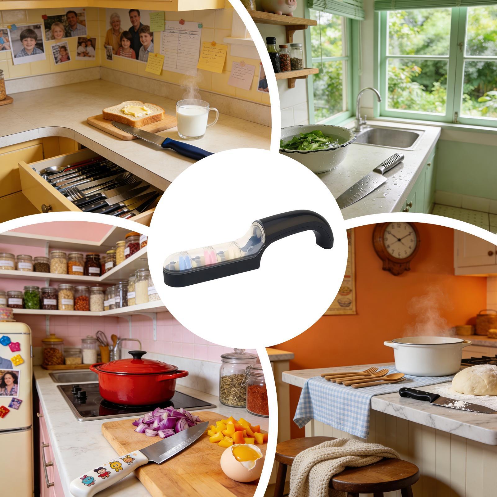 Kitchen Cutter Sharpener 3 Sta – Gardening Tools For Seniors Bewertung und Preis