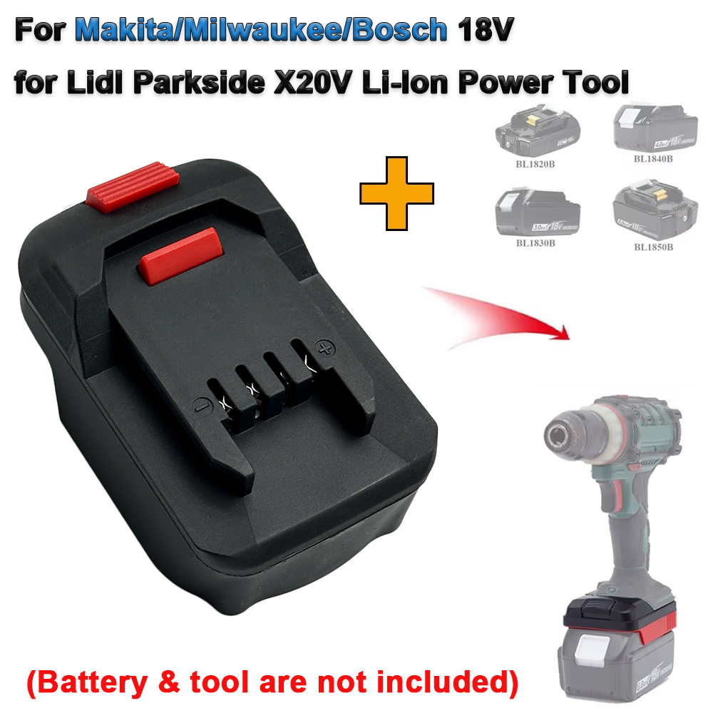 18V to X20V Battery Adapter Co – Gardening Tools Lidl Bewertung und Preis