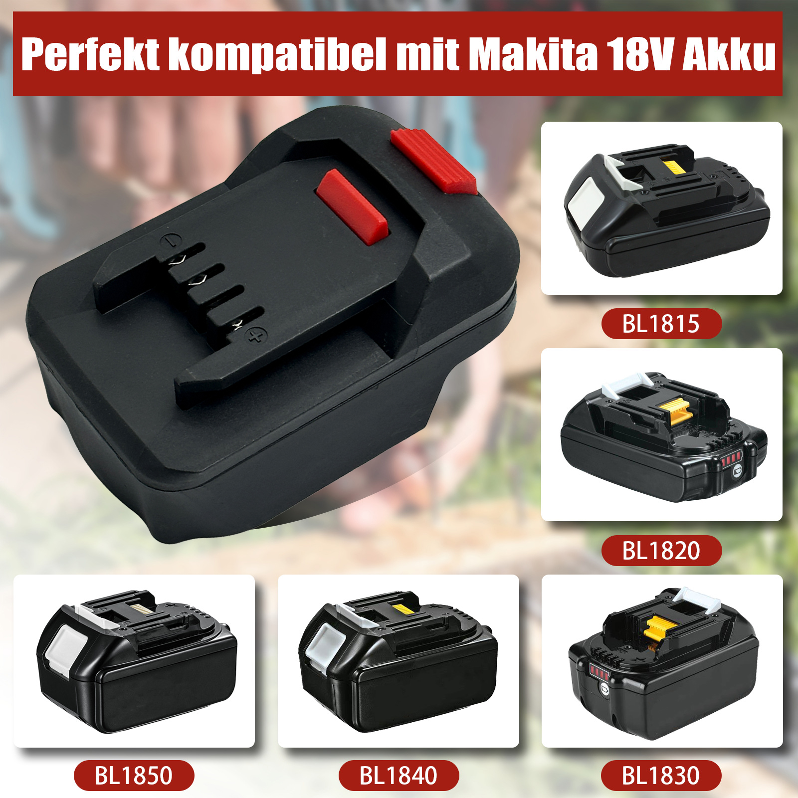 18V to X20V Battery Adapter Co – Gardening Tools Lidl Bewertung und Preis