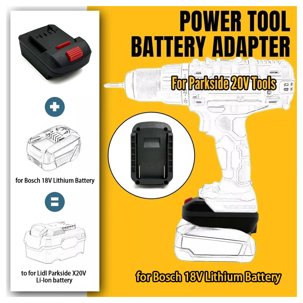 18V to X20V Battery Adapter Co – Gardening Tools Lidl Bewertung und Preis