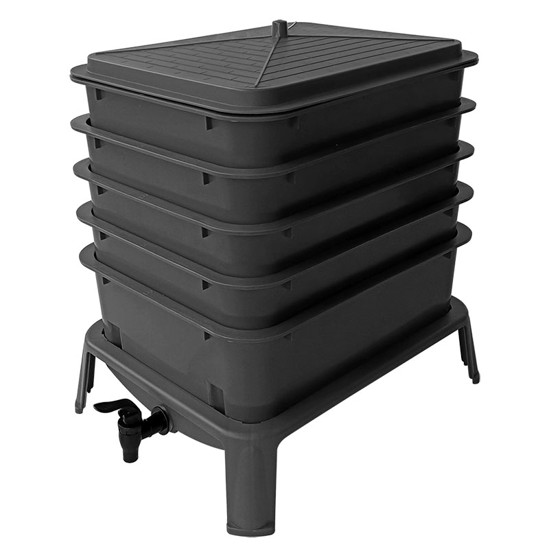 Heavy Duty 50L 5-Tray Worm Far – Compost Bin Bewertung und Preis