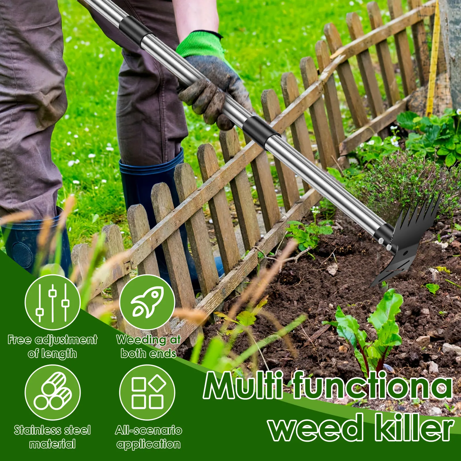 Garden Thatch Rake Stainless S – Gardening Tools To Remove Grass Bewertung und Preis