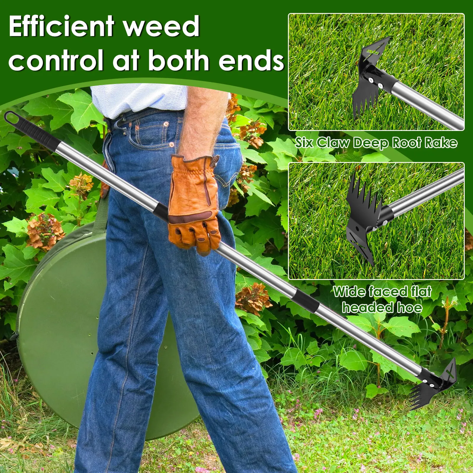 Garden Thatch Rake Stainless S – Gardening Tools To Remove Grass Bewertung und Preis