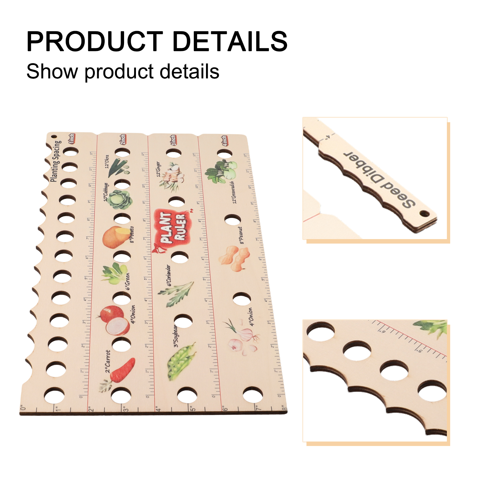 High Quality Plant Ruler Plant – Gardening Tools Vegetables Bewertung und Preis