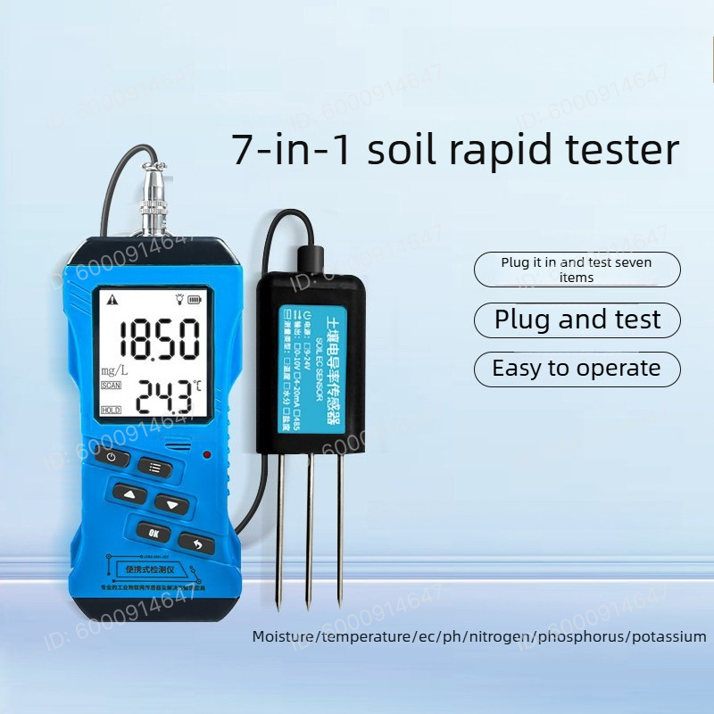 7 In 1 Rapid Soil Nitrogen Pho – Soil Ph Meter Bewertung und Preis