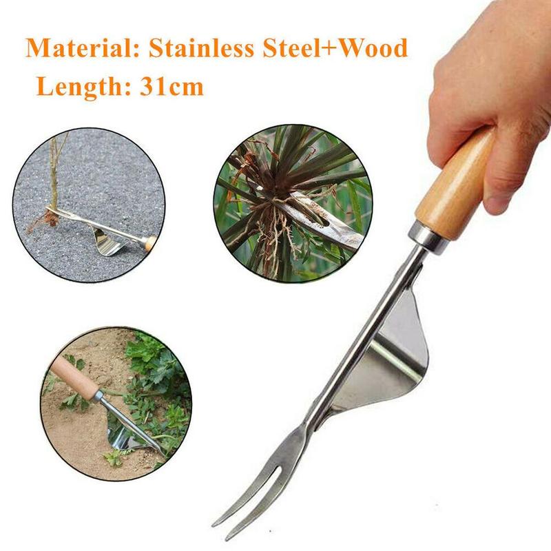 Steel Root Extractor Wooden Ha – Gardening Tools To Remove Grass Bewertung und Preis