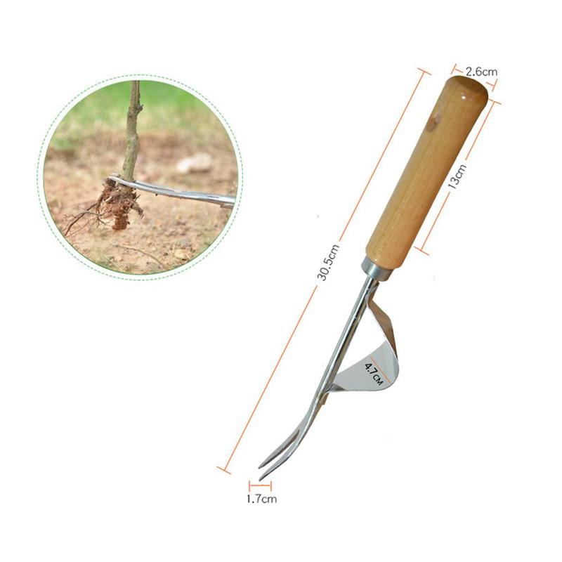 Steel Root Extractor Wooden Ha – Gardening Tools To Remove Grass Bewertung und Preis