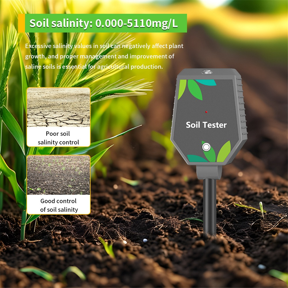 A06K 8 in One Multifunction So – Soil Ph Meter Bewertung und Preis