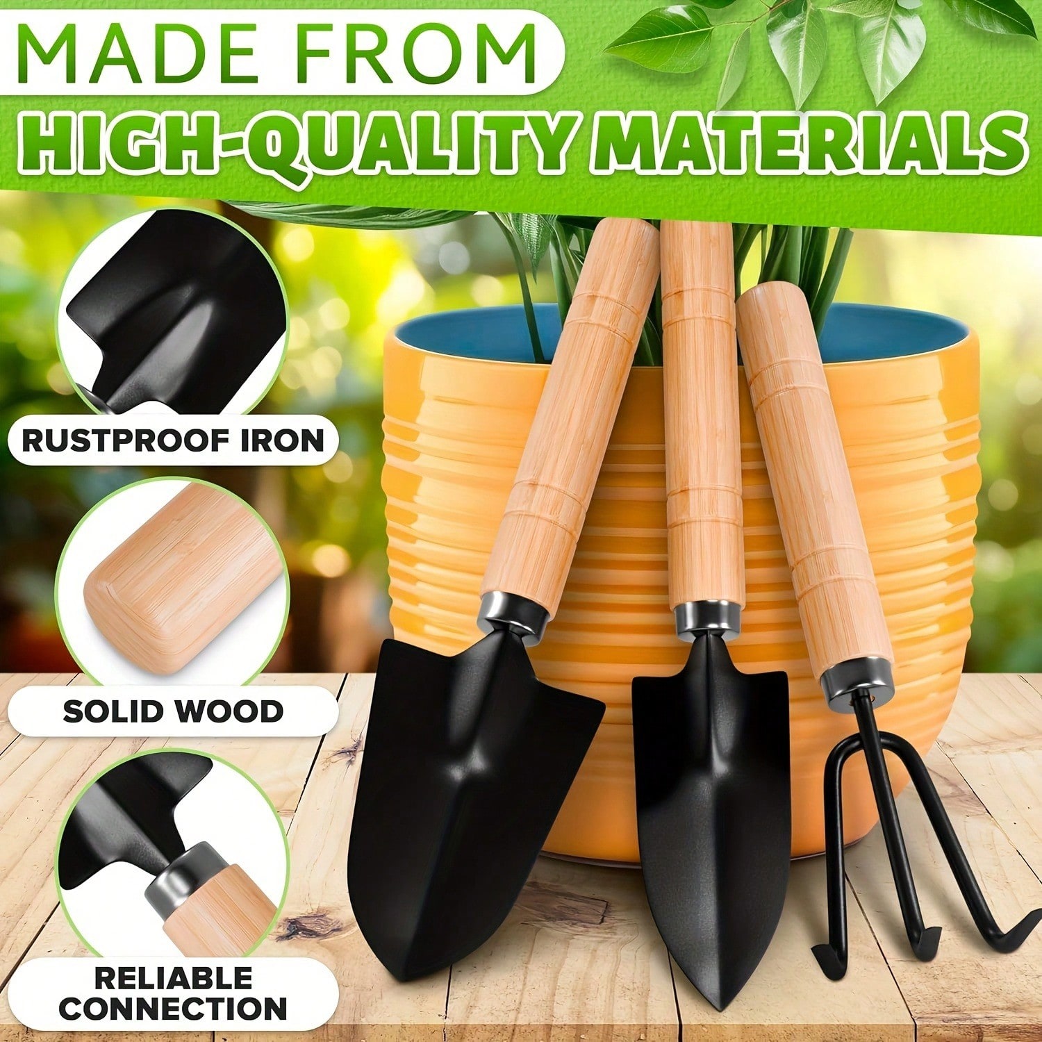 3PC/1Set Mini Gardening Tools  – Gardening Tools Wholesale Bewertung und Preis