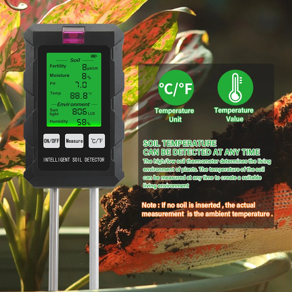 ST03 Six-in-One Soil Tester Mo – Soil Ph Meter Bewertung und Preis