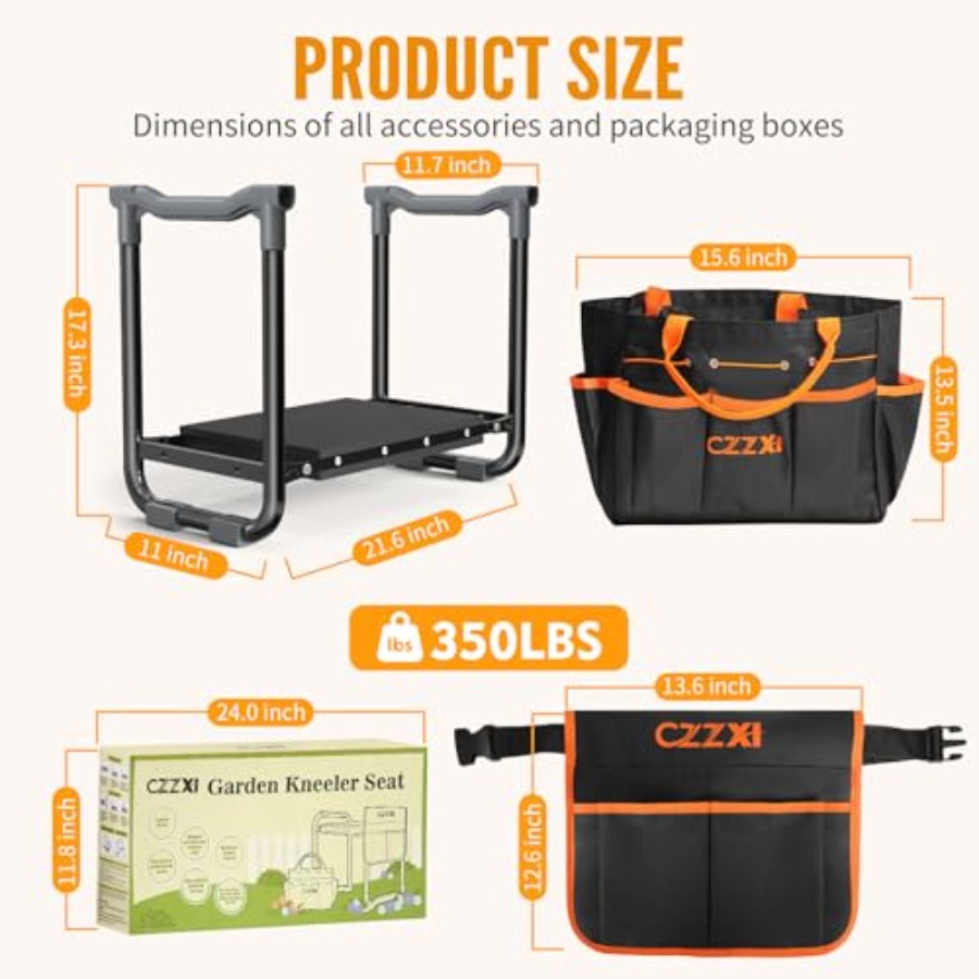 Wider and Thicker Kneeling Pad – Gardening Tools For Seniors Bewertung und Preis