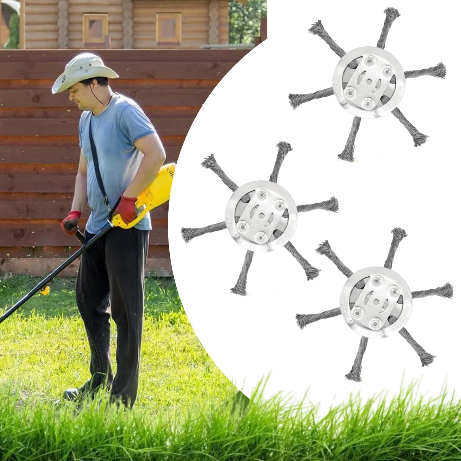 Wear Resistant Weed Brush Head – Gardening Tools To Remove Grass Bewertung und Preis