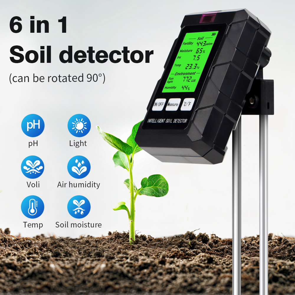 6 in 1 Soil PH Meter Sunlight  – Soil Ph Meter Bewertung und Preis