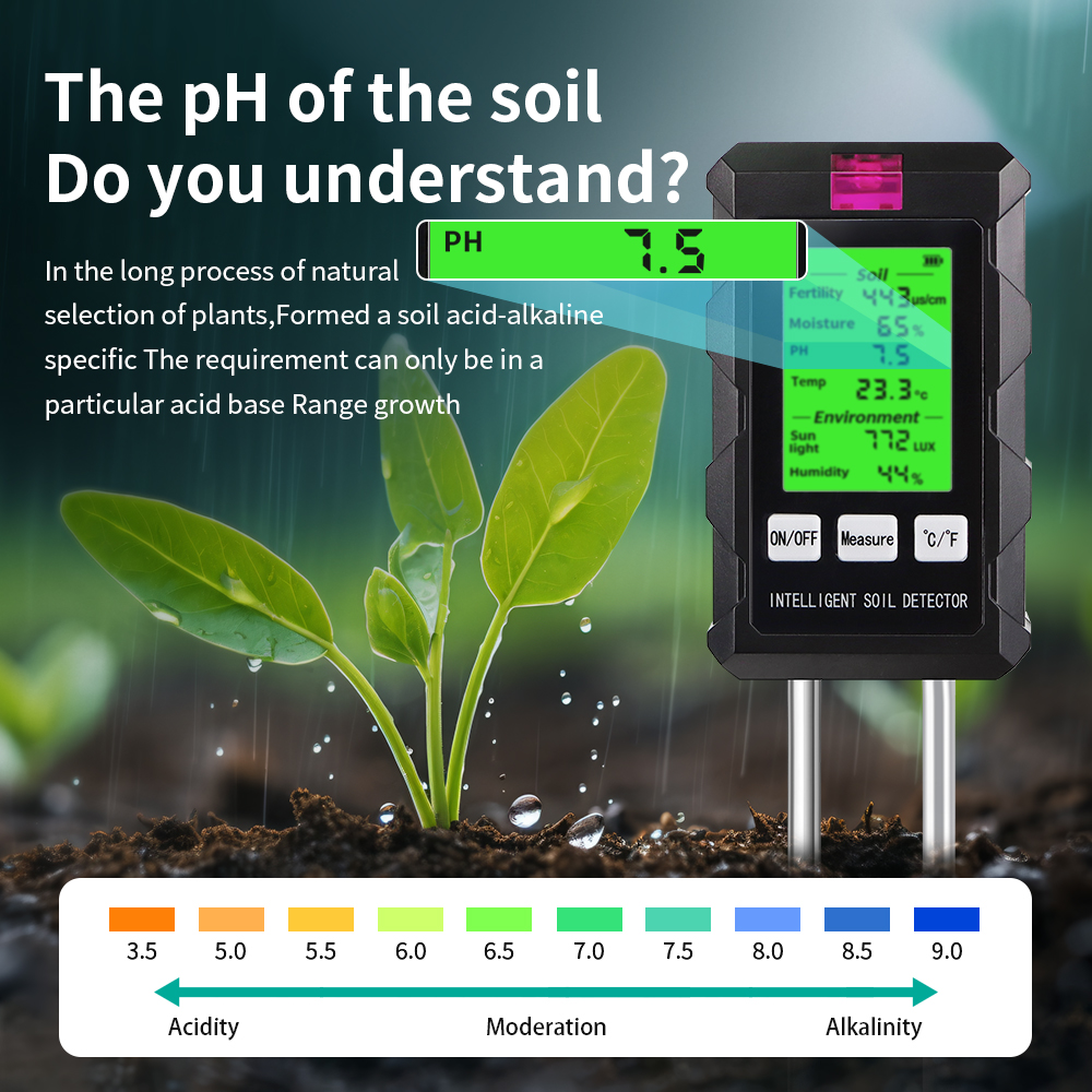 6 in 1 Soil PH Meter Sunlight  – Soil Ph Meter Bewertung und Preis