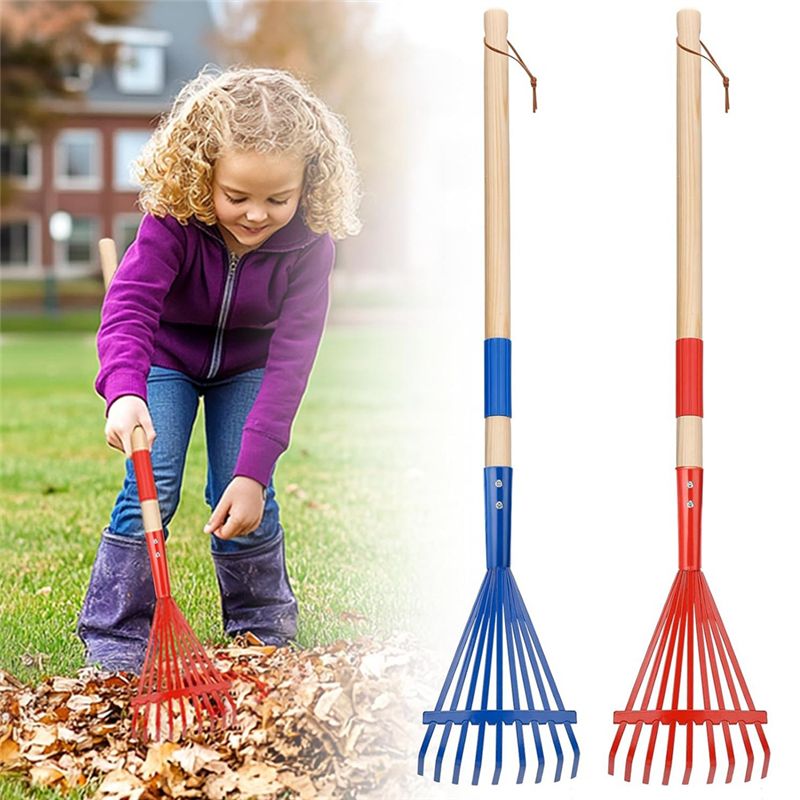 GOOD-Children's Rake With Hard – Gardening Tools For 3 Year Old Bewertung und Preis