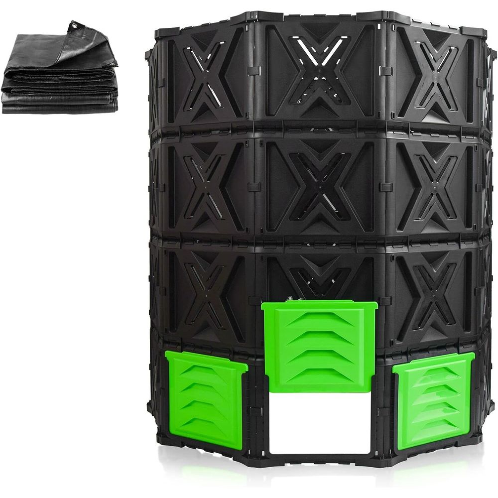 XXL Large Compost Bin Outdoor- – Compost Bin Bewertung und Preis