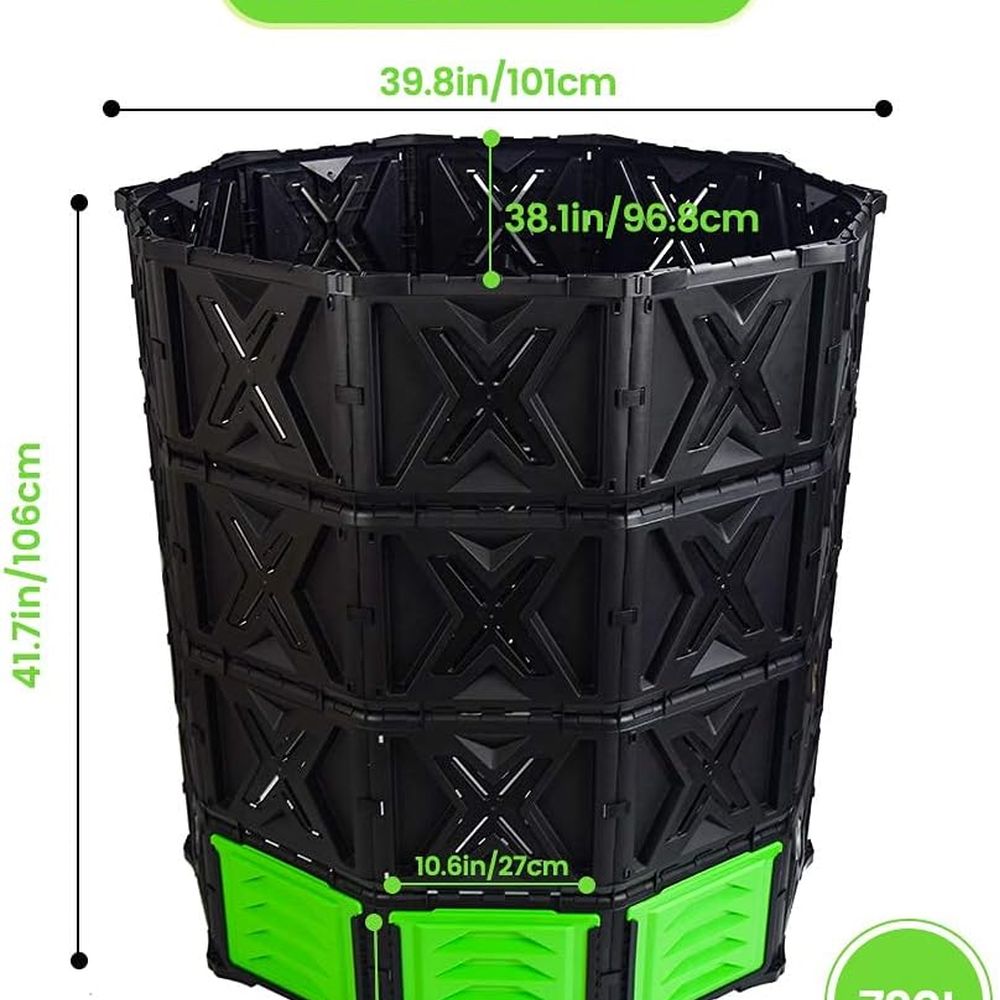 XXL Large Compost Bin Outdoor- – Compost Bin Bewertung und Preis