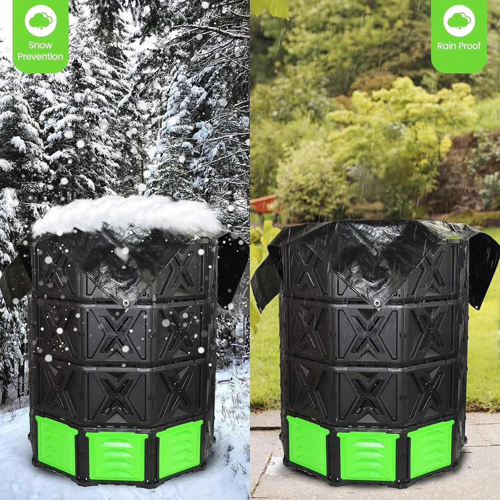 XXL Large Compost Bin Outdoor- – Compost Bin Bewertung und Preis