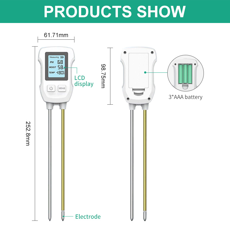 3 in1 LCD Soil Tester PH/Moist – Soil Ph Meter Bewertung und Preis