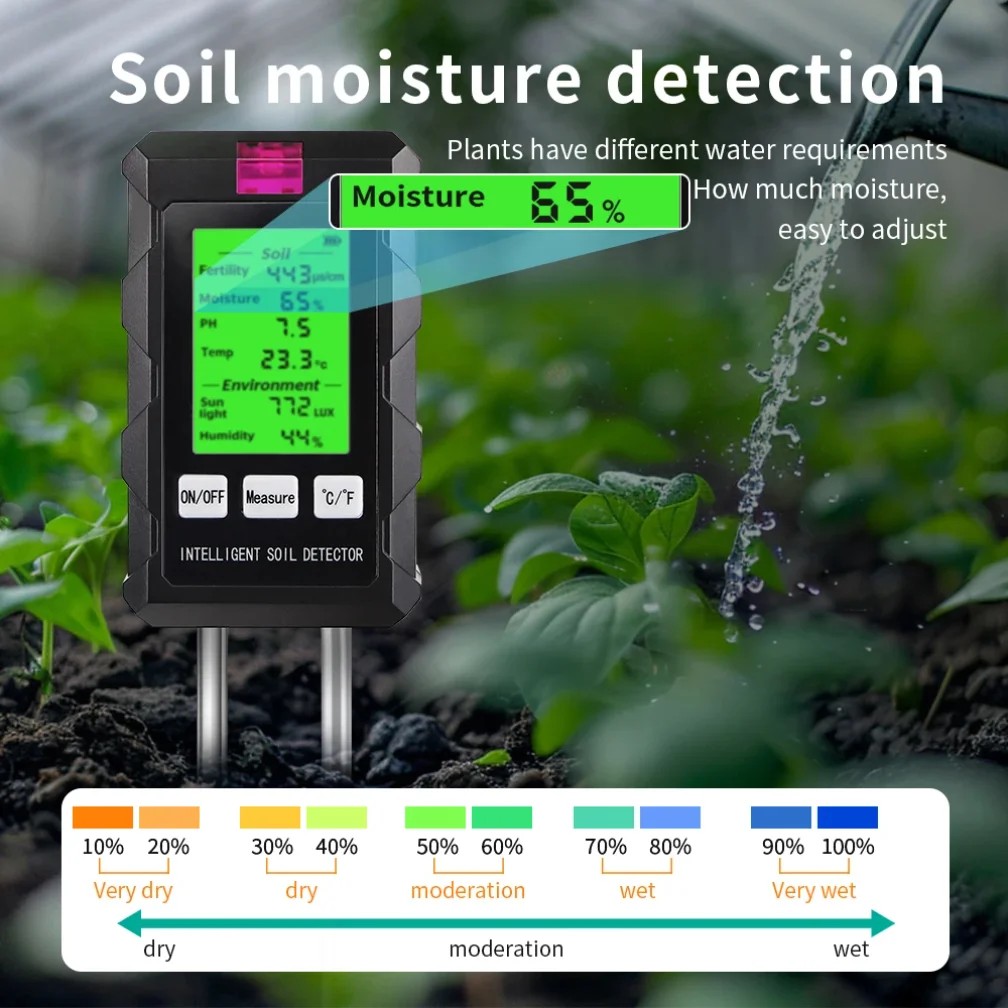 6 in 1 Soil PH Meter Sunlight  – Soil Ph Meter Bewertung und Preis