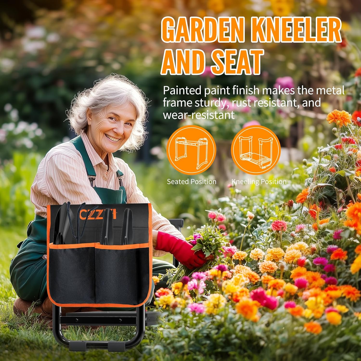 Heavy Duty Garden Kneeler Seat – Gardening Tools For Seniors Bewertung und Preis
