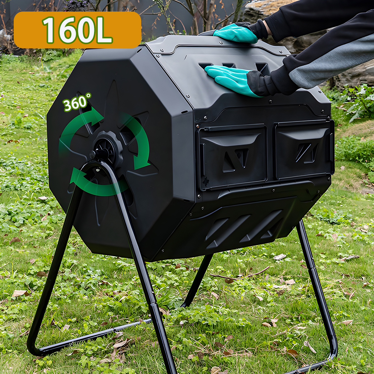 160L Courtyard Composting Bin  – Compost Bin Bewertung und Preis