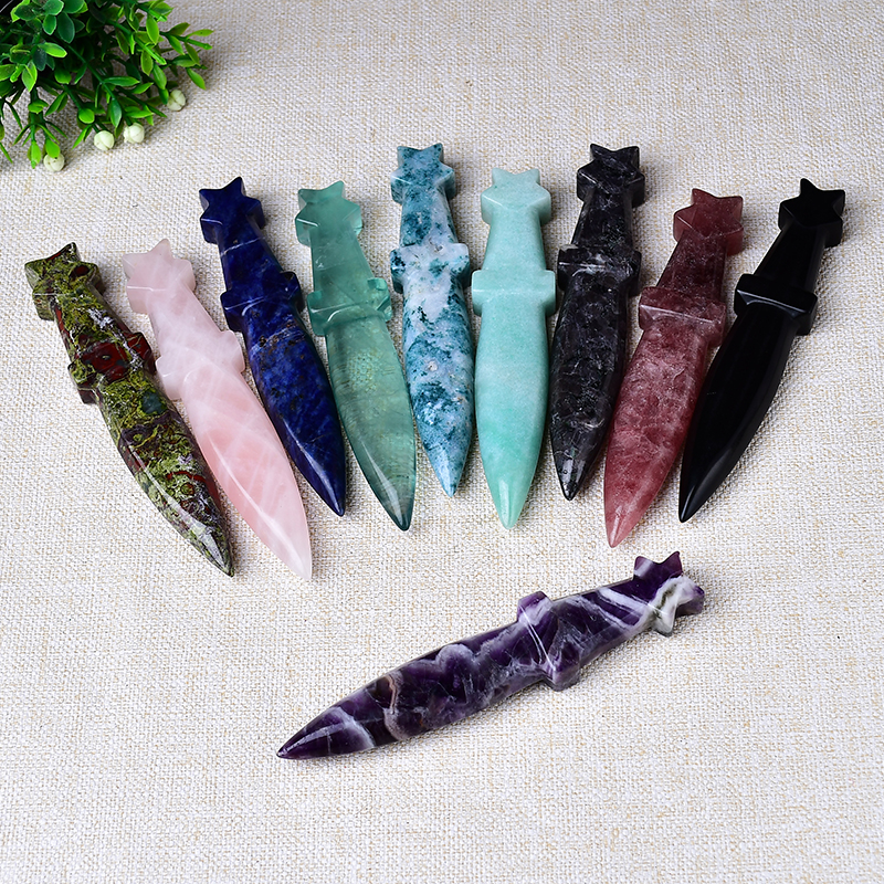 Natural Crystal Carved Witch's – Essential Gardening Tools Bewertung und Preis