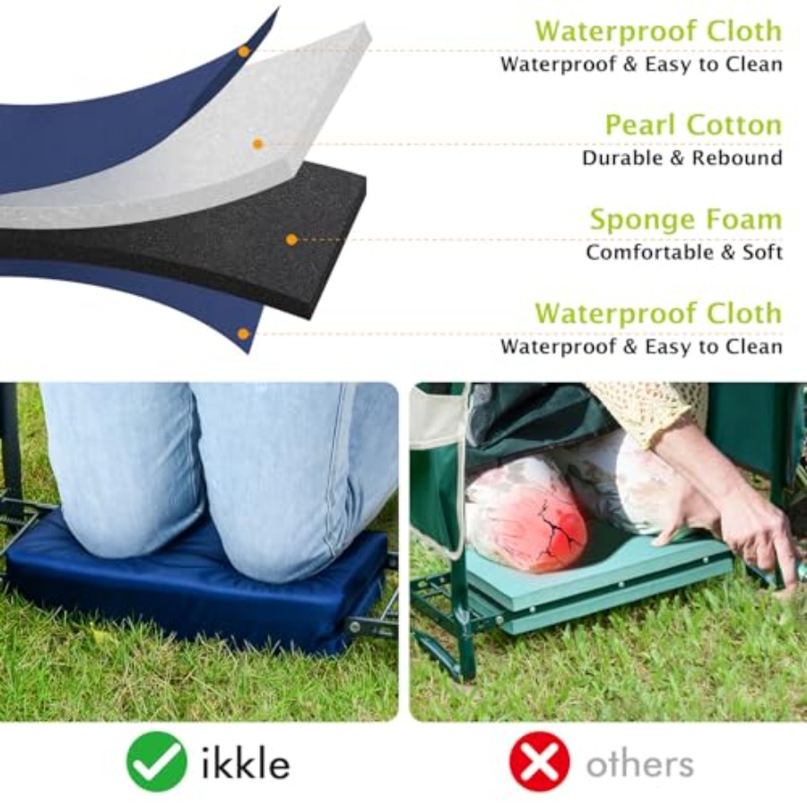 Heavy Duty Garden Kneeler Seat – Garden Kneeling Pad Bewertung und Preis