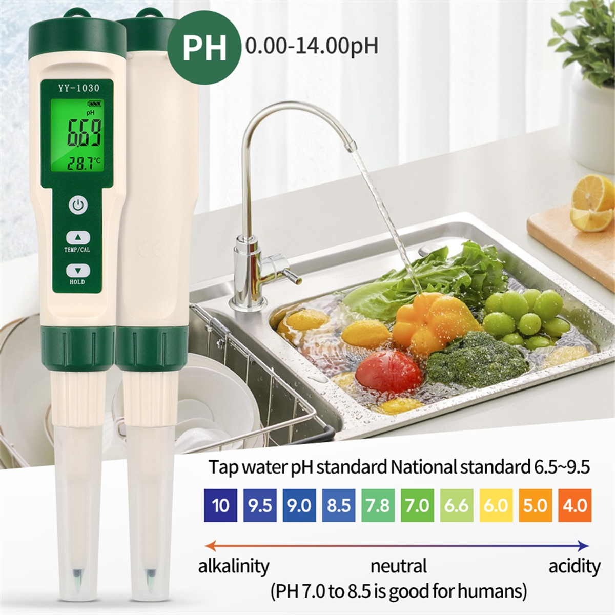 L77A Professional Food PH Mete – Soil Ph Meter Bewertung und Preis