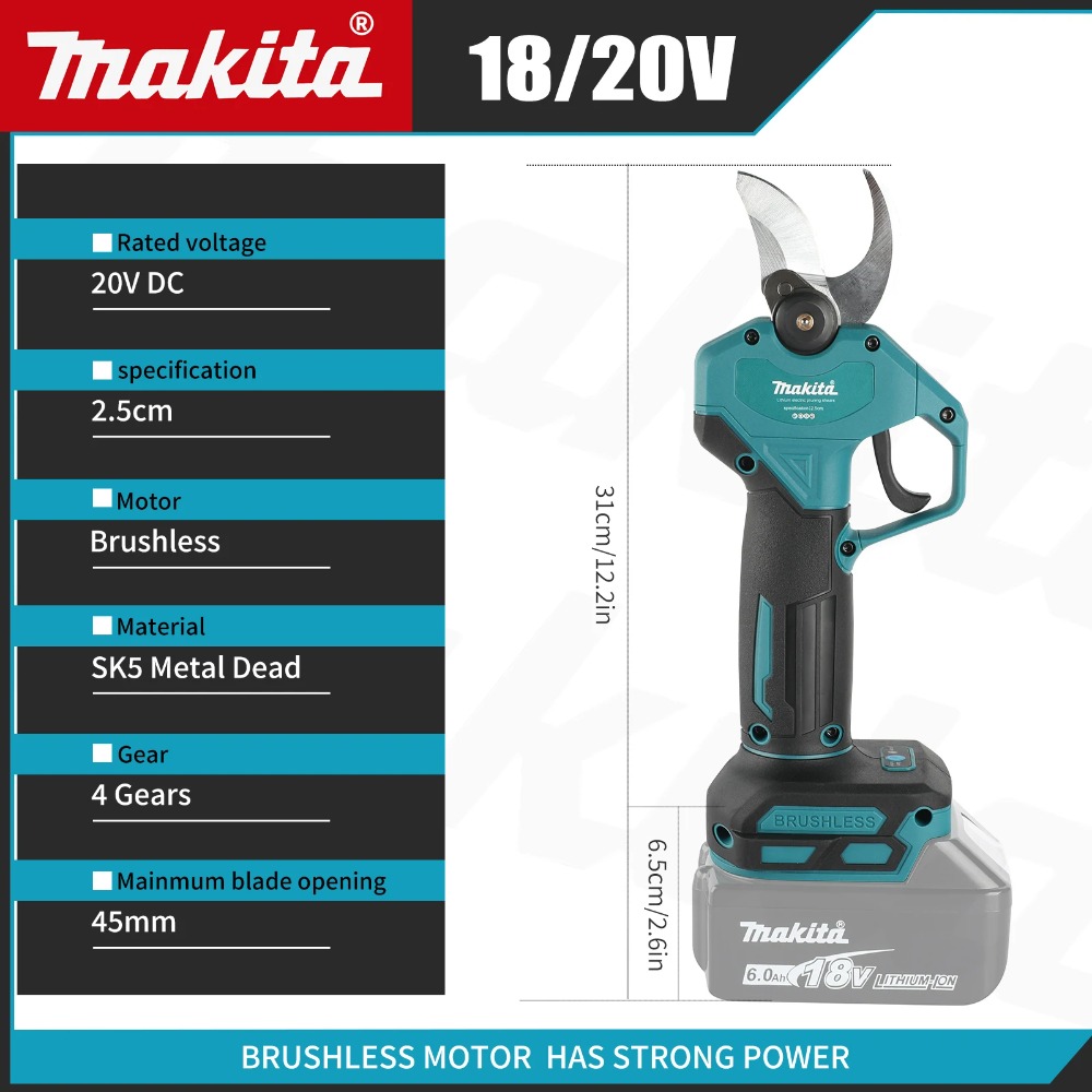 2026 Makita 18V Brushless Elec – Essential Gardening Tools Bewertung und Preis